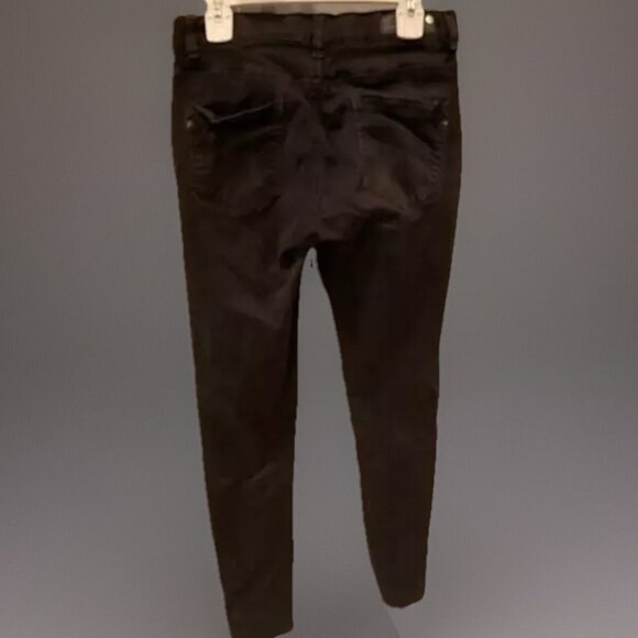 UnionBay Black Skinny Jeans Juniors Size 5 - Picture 2 of 5